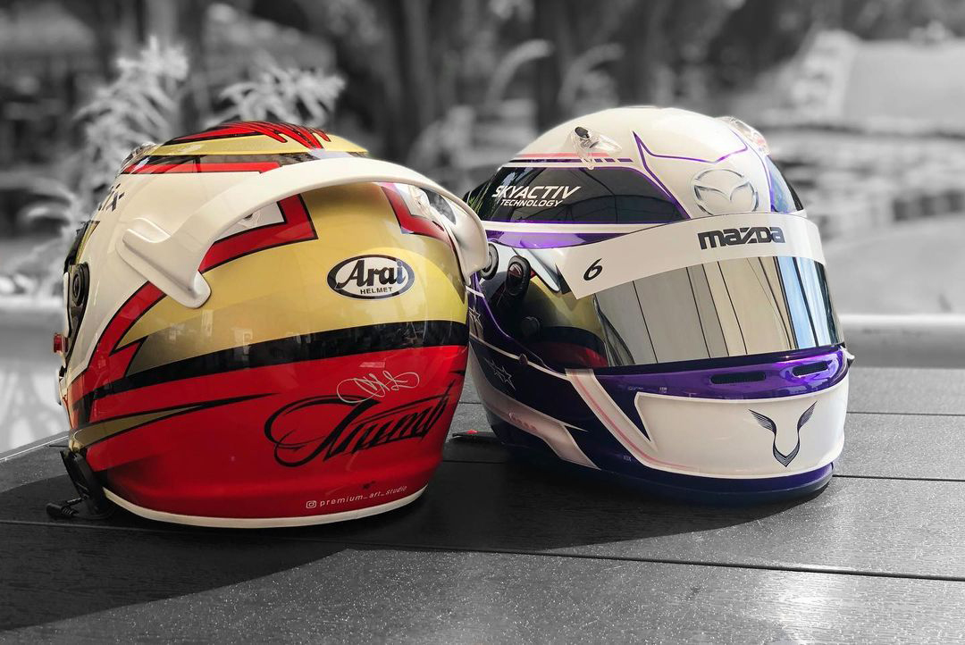 arai kimi raikkonen tribute karting helmet картинг шлем гоночная покраска 
