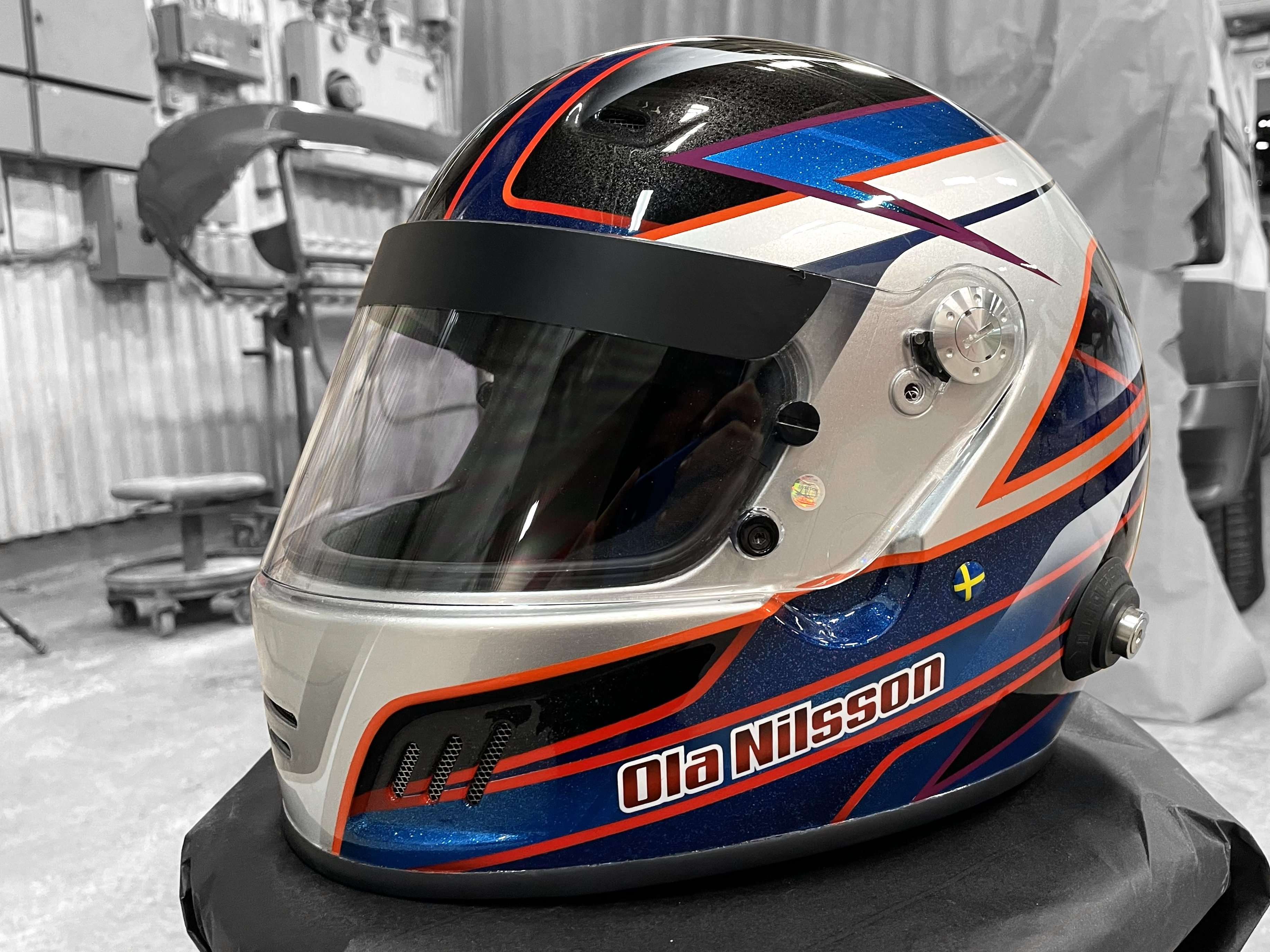 Schuberth racing helmet design custompaint 