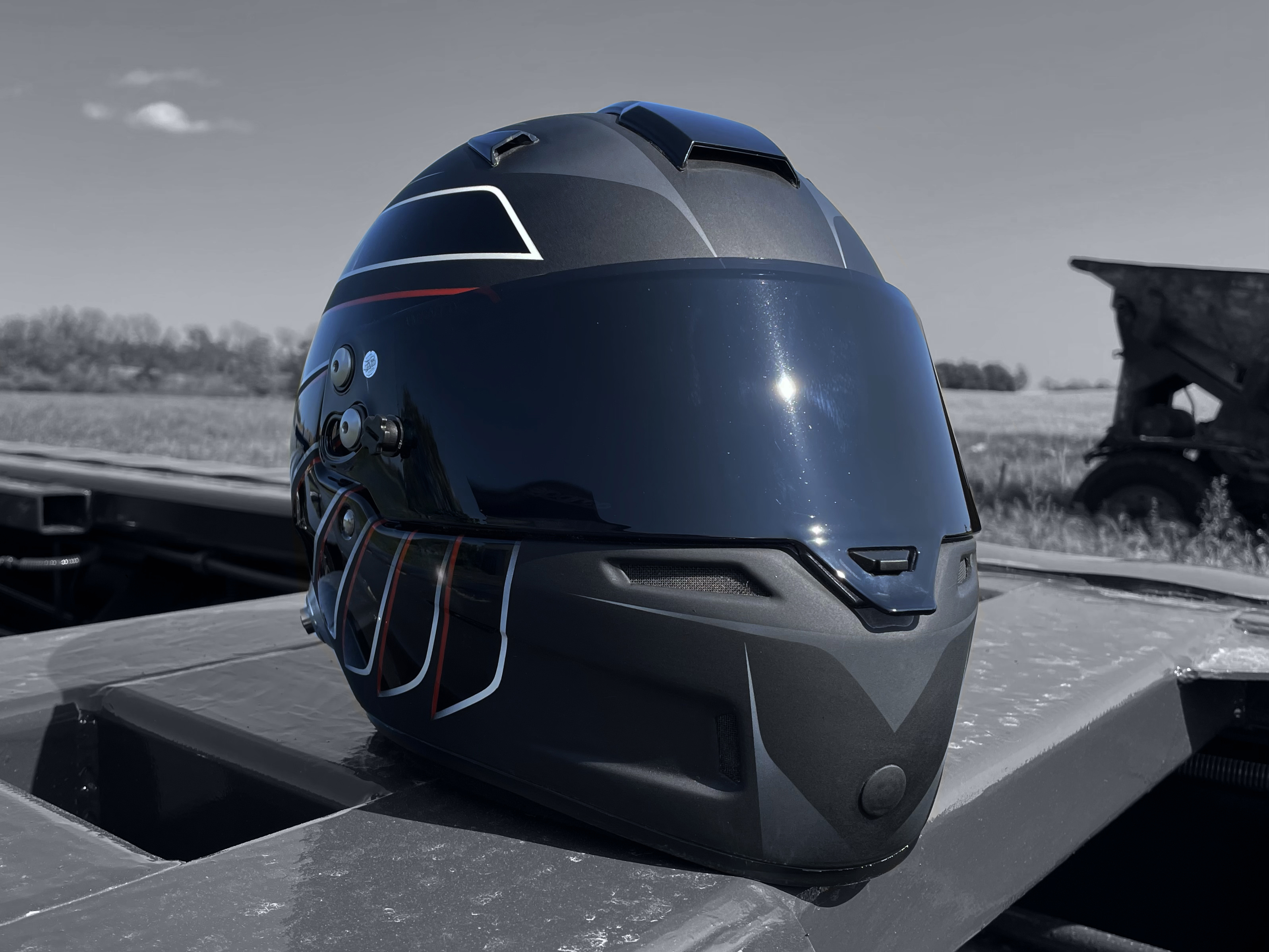 Sparco racing helmet design глянец мат 