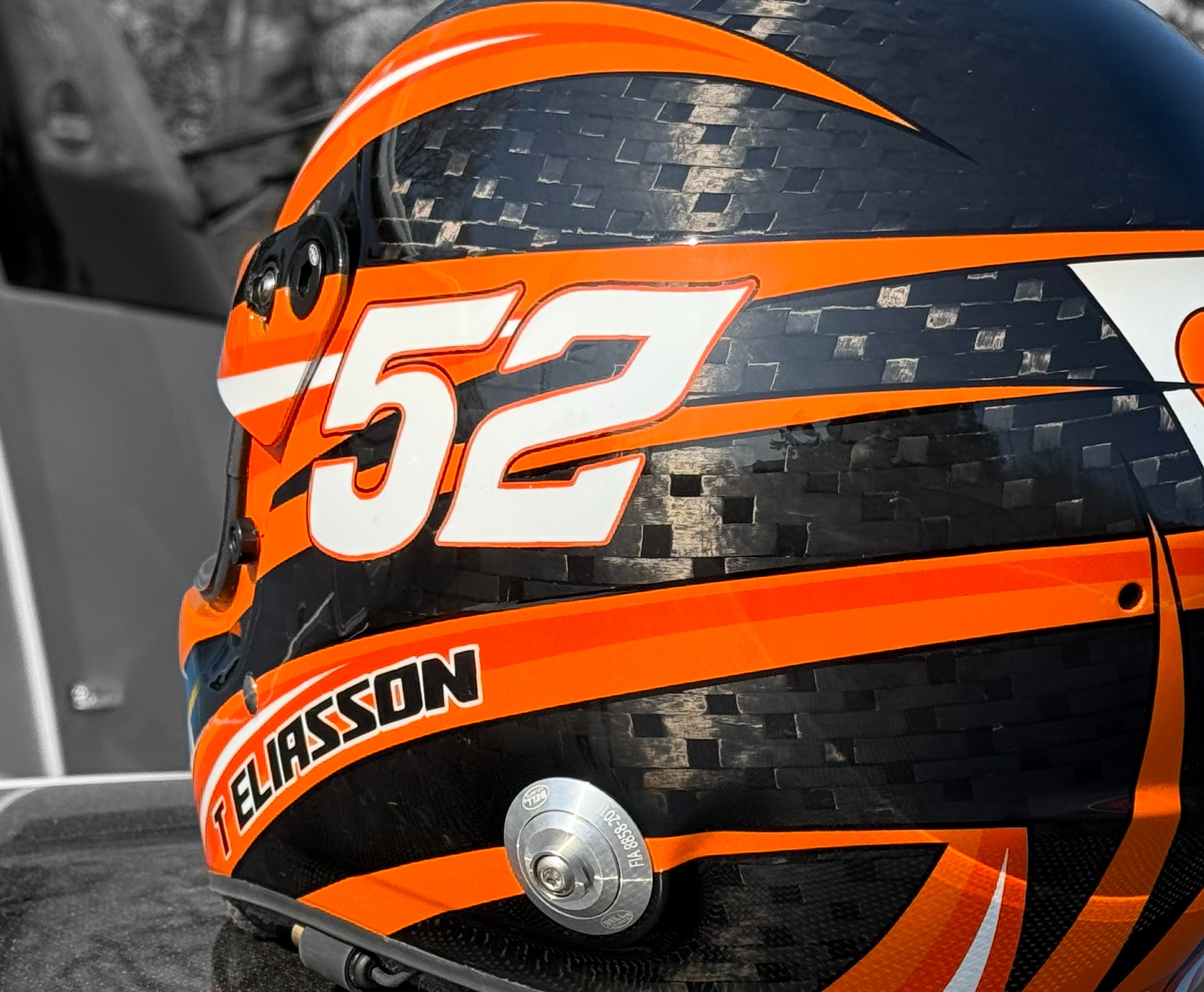bell racing helmet 52 аэрография на карбоновом шлеме для гонок 